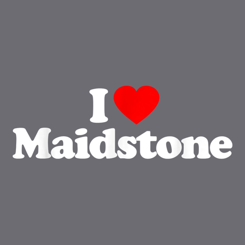 I Love Maidstone Heart Graphic   Funny T Shirt Mesh cap by alyshasur9x | Artistshot