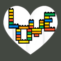 Valentines Day Love Heart Building Block Bricks Toys Trucker Cap | Artistshot