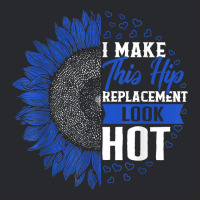 Hip Surgery Hip Replacement Sunflower Look Hot Bionic Broken T Shirt Trucker Cap | Artistshot