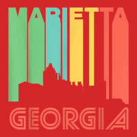 Retro 1970's Style Marietta Georgia Skyline T Shirt Trucker Cap | Artistshot