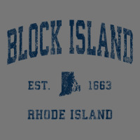 Block Island Rhode Island Ri Vintage Athletic Navy Sports De Camo Snapback | Artistshot