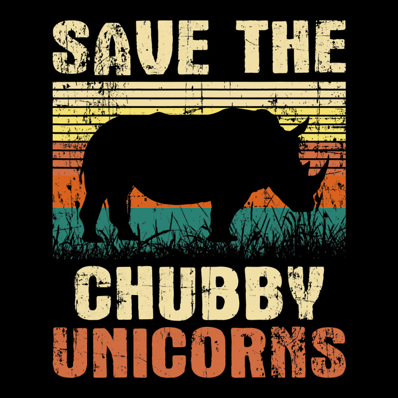 Save The Chubby Unicorns  Zoologist Rhino Lover Rhinoceros Flat Bill Snapback Cap by cm-arts | Artistshot