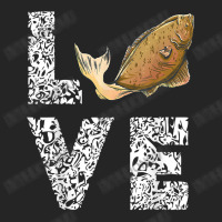 Halibut Love Fisherman Halibut Fish Flounder Fish Fishing T Shirt Unisex Hoodie | Artistshot