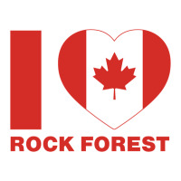 I Love Rock Forest1 Debie Paper Bag - 10 X 5 X 13 | Artistshot