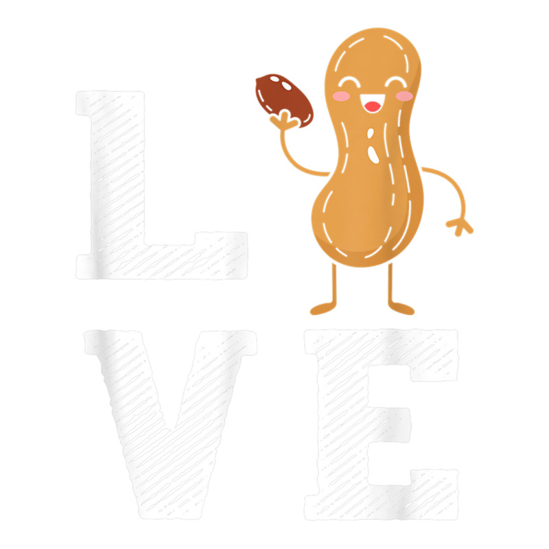 Peanut Love - Peanut Lover Funny Peanut Cute Peanut Gift Debie Paper Bag - 10 X 5 X 13 | Artistshot