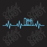 Book Heartbeat Reading Advocate Literary Teacher Librarian Premium T-shirt | Artistshot