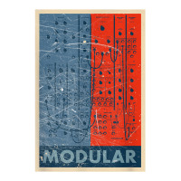 Modular Synthesizer Eurorack Nerd Gear Synth Moduls Double Wine Paper Bag - 6 1/2 X 3 1/2 X 12 3/8 | Artistshot