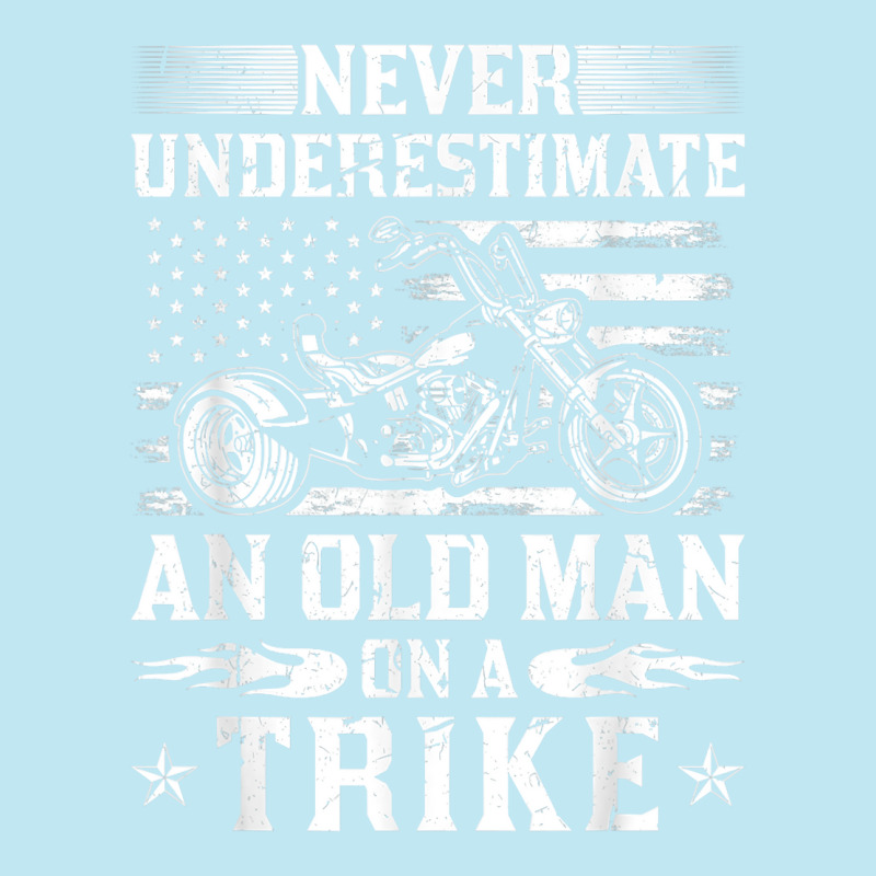 Never Underestimate An Old Man On A Trike Motorcycle T Shirt Urban Pullover Hoodie by corni3t6 | Artistshot