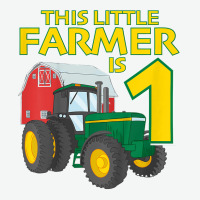 Kids 1 Year Old Green Farm Tractor Birthday Party Farmer 1st Gift T Sh Urban Pullover Hoodie | Artistshot