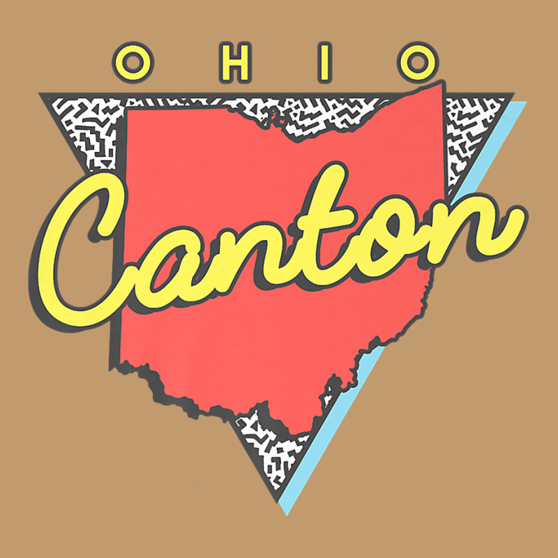 Canton Ohio T Shirt Retro Triangle Urban Pullover Hoodie | Artistshot