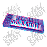 Analog Synthesizer 8bit 3d Retro Artwork Design Pickleball Paddle | Artistshot