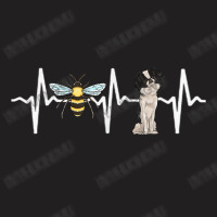 Honey Bee Japanese Chin Heartbeat Dog Lover T Shirt T-shirt | Artistshot