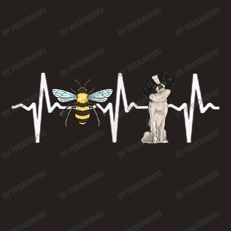 Honey Bee Japanese Chin Heartbeat Dog Lover T Shirt Tank Top | Artistshot