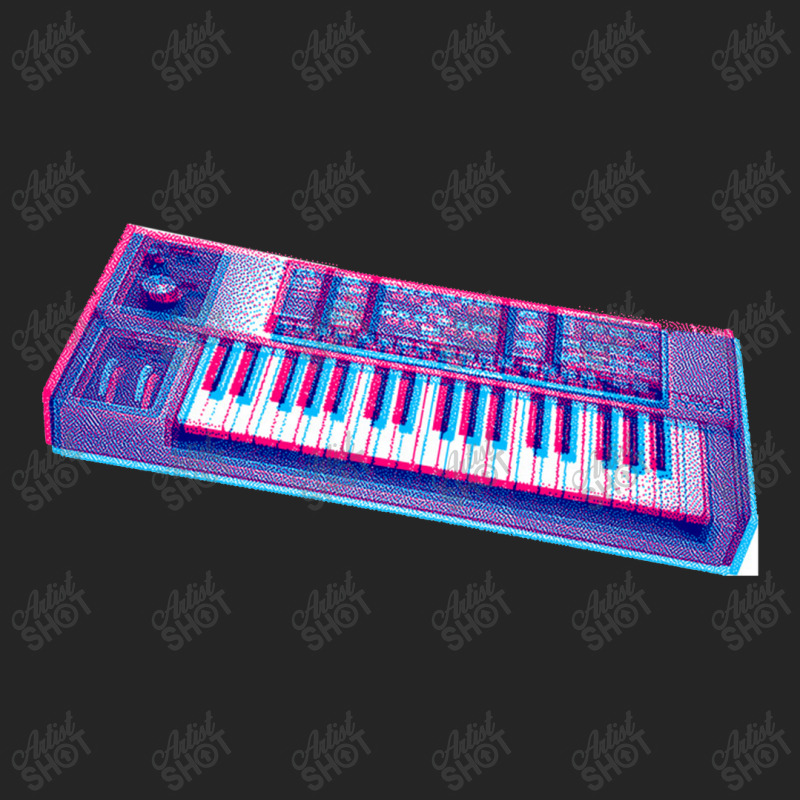 Analog Synthesizer 8bit 3d Retro Artwork Design Leatherette Tumbler | Artistshot