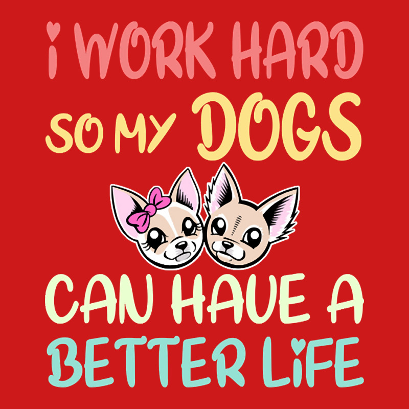 I Work Hard So My Dog Can Have A Better Life For Girls Baseball Cap by Kanmopsuk45 | Artistshot