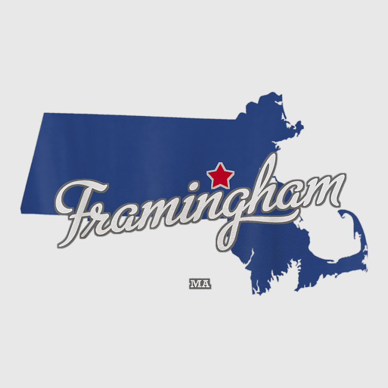 Framingham Massachusetts Ma Map T Shirt Baseball Cap by cm-arts | Artistshot