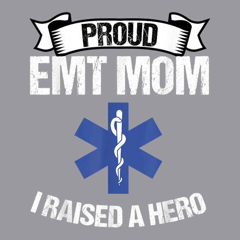 Proud Emt Mom I Raised A Hero Women Paramedics Ems T Shirt Adjustable Baseball Cap | Artistshot