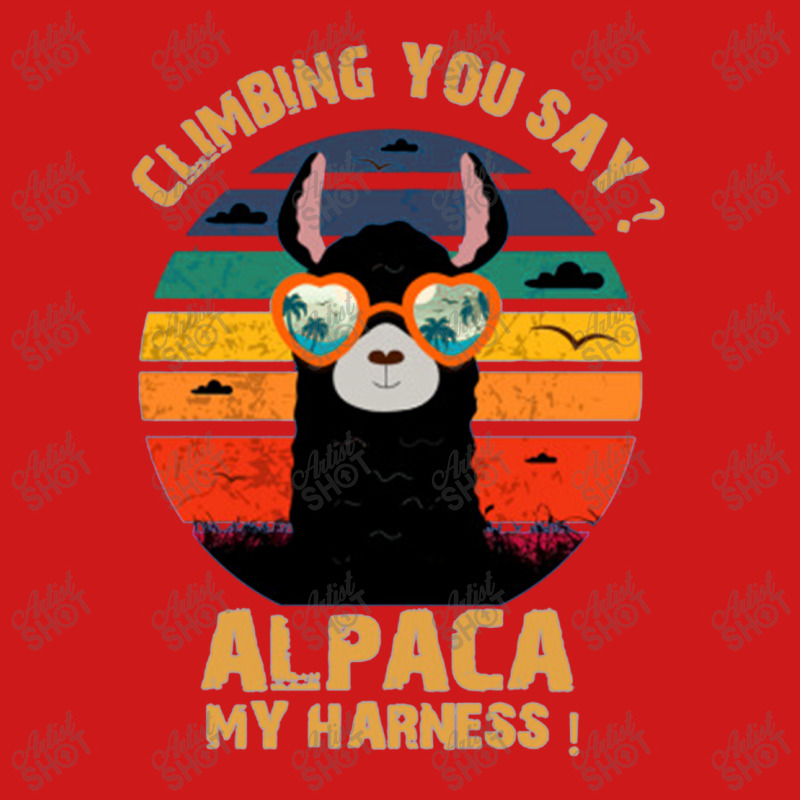 Climbing You Say Alpaca My Harness Funny Rock Climber Gift Baseball Cap | Artistshot