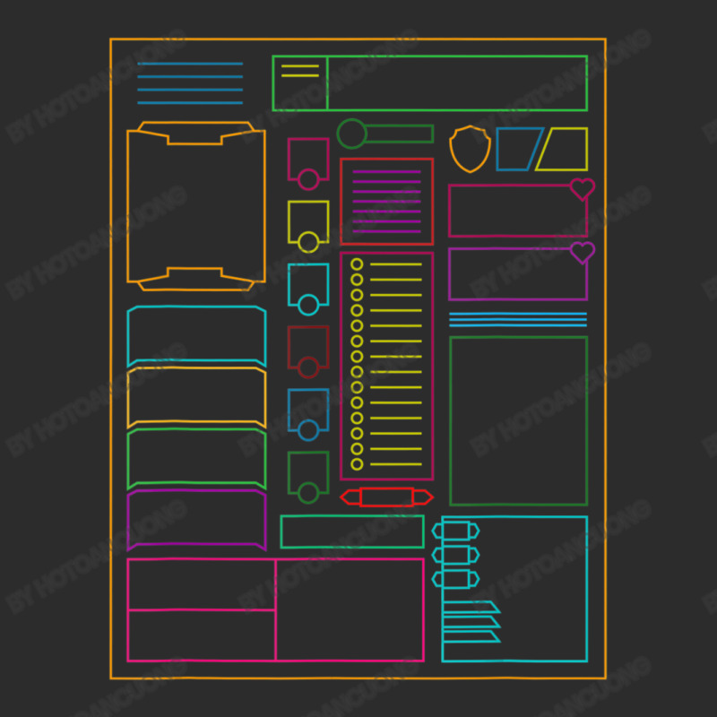 Dungeons Character Sheet Fantasy Rpg Gamer Baseball Cap by hotoancuong | Artistshot