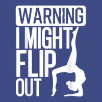 Funny Warning I Might Flip Out Gymnastics Art For Girls Boys Adjustable Baseball Cap | Artistshot