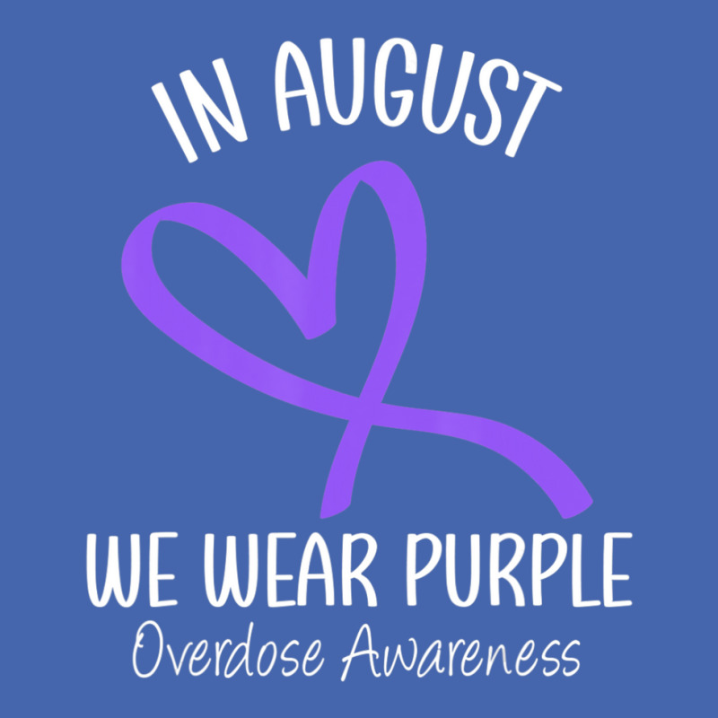 Heart Ribbon August We Wear Purple Overdose Awareness Month Mesh cap by Kenlofu52 | Artistshot