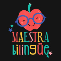 Cute Maestra Bilingue Bilingual Teacher Mesh Cap | Artistshot