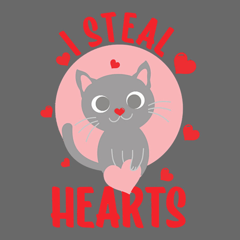 I Steal Hearts T  Shirt I Steal Hearts   Funny Valentines Day T  Shirt Adjustable Baseball Cap | Artistshot