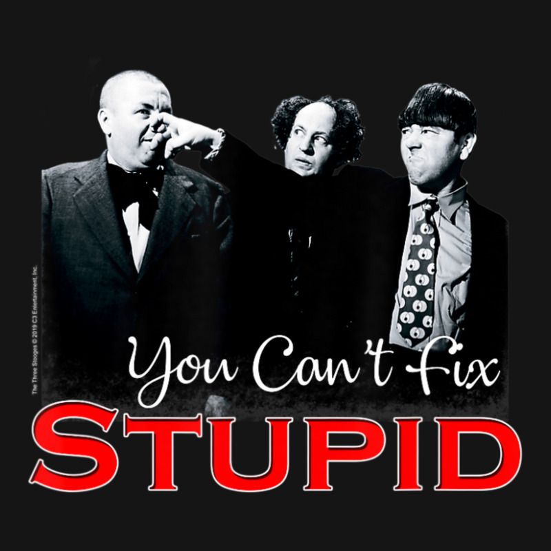 Tts- The Three Stooges You Can't Fix Stupid Mesh cap by Kanmosrin52 | Artistshot