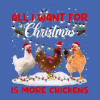 All I Want For Christmas Is More Chickens Santa Hat Lights Mesh Cap | Artistshot