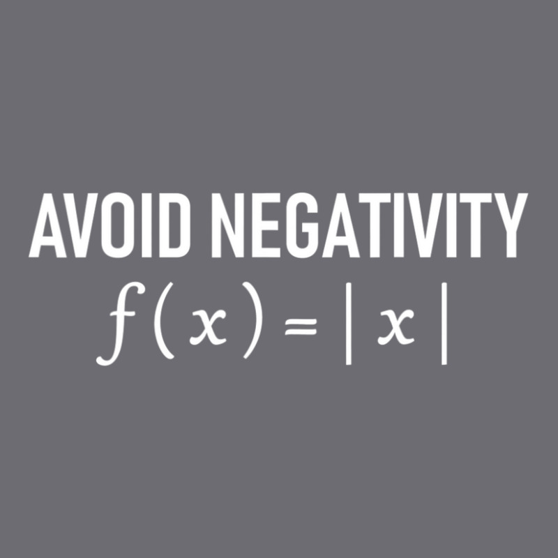 Humorous Avoid Negativity Math Equation Men Women Mesh cap by cm-arts | Artistshot