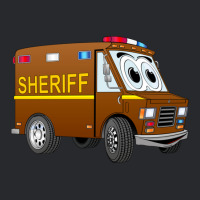 Sheriff Mini Van Cartoon Trucker Cap | Artistshot