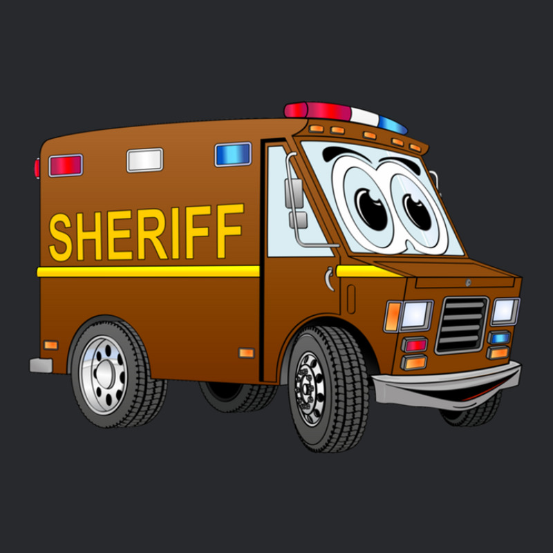 Sheriff Mini Van Cartoon Trucker Cap by RobinIntorcia | Artistshot