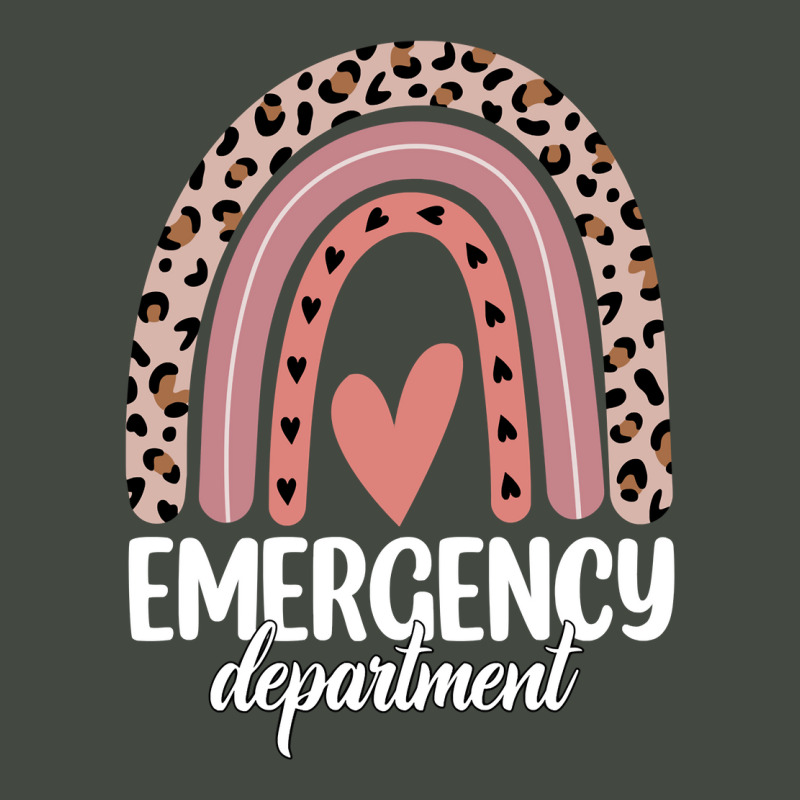 Emergency Department Rainbow Leopard Emergency Room Nursing Long Sleev Trucker Cap | Artistshot