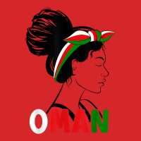 Messy Bun Oman Flag Omani For Girls Womens T Shirt Trucker Cap | Artistshot