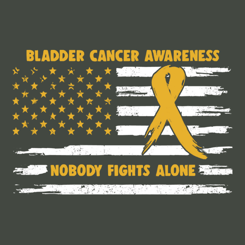 Bladder Cancer Awareness T  Shirt Bladder Cancer Awareness Nobody Figh Trucker Cap by whistlerobust | Artistshot