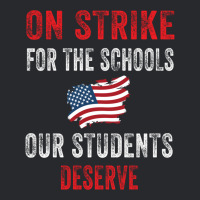 On Strike For The Schools Our Students Deserve Trucker Cap | Artistshot