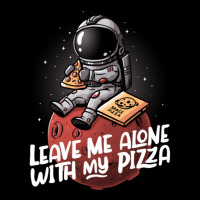 Leave Me Alone With My Pizza - Funny Space Astronaut Gift Camo Snapback | Artistshot