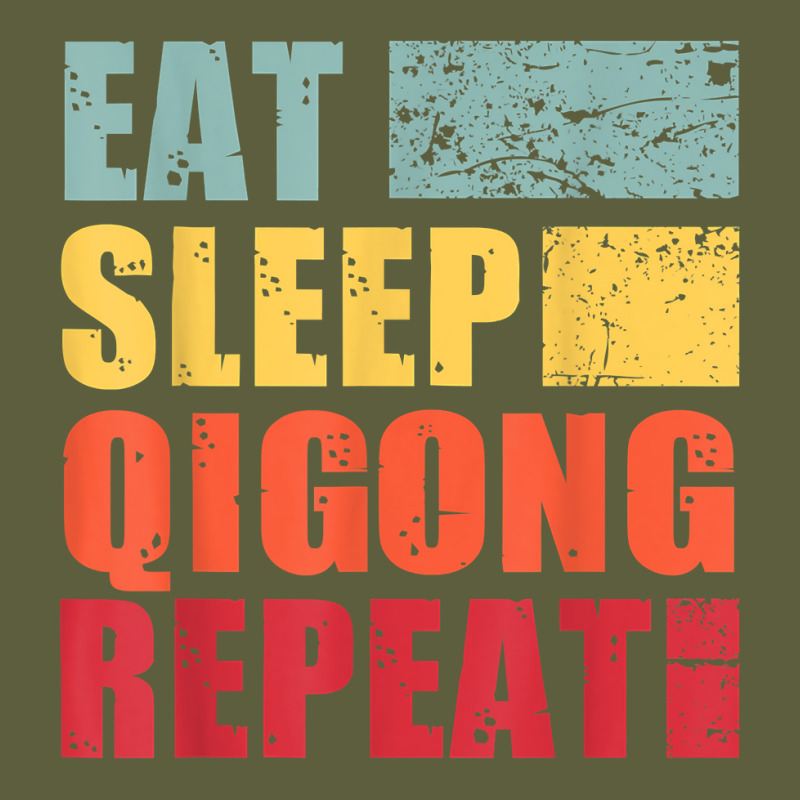 Eat Sleep Qigong Repeat T Shirt Camo Snapback by alyshasur9x | Artistshot