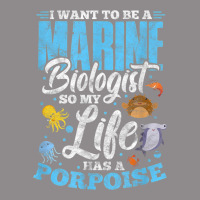 I Want To Be Marine Biologist So Life Has A Porpoise Grunge Flat Bill Snapback Cap | Artistshot