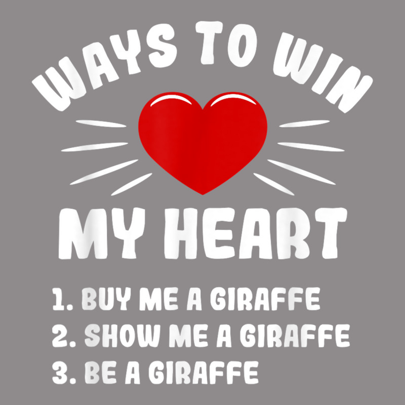 Ways To Win My Heart Giraffe Funny Animal Meme Humor Flat Bill Snapback Cap | Artistshot