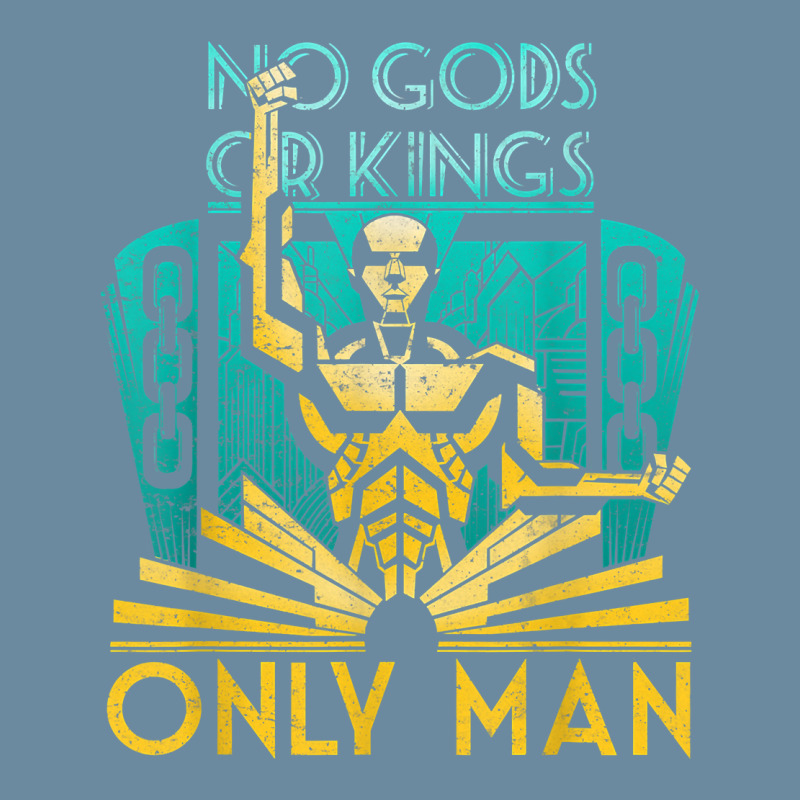 Objectivist Atheist Libertarian No Gods Or Kings Only Man T Shirt Urban Heavy T-shirt | Artistshot