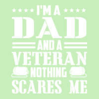 Mens I'm A Dad And A Veteran Nothing Scares Me Funny Veteran Gift Urban Heavy T-shirt | Artistshot