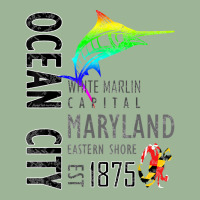 Ocean City Maryland White Marlin Capital Eastern Shore T Shirt Urban Pullover Hoodie | Artistshot