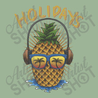 Pineapple Headphone Illustration Urban Pullover Hoodie | Artistshot