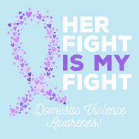 Her Fight Is My Fight   Domestic Violence Awareness Ribbon T Shirt Urban Pullover Hoodie | Artistshot