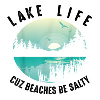 Funny Lake Life Cuz Beaches Salty  Cool Be Pond Lover Gift T Shirt Pickleball Paddle | Artistshot