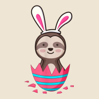 Cute Sloth In Easter Egg With Bunny Ears For Easter Adjustable Baseball Cap | Artistshot