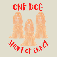 One Dog Short Of Crazy T  Shirtone Dog Short Of Crazy T  Shirt (12) Adjustable Baseball Cap | Artistshot