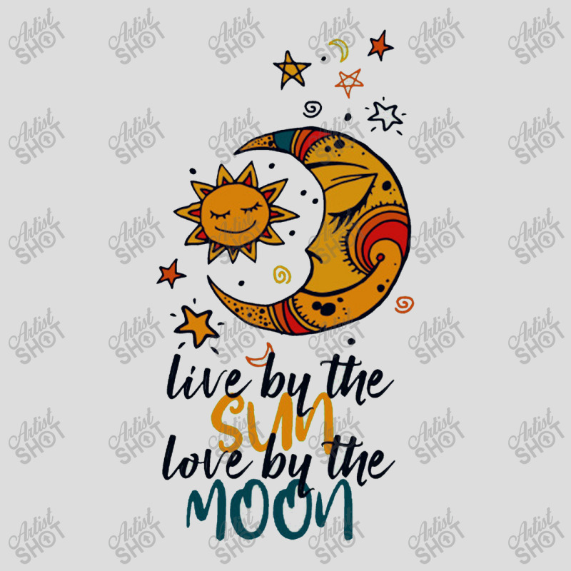 Live By The Sun Love By The Moon Adjustable Baseball Cap | Artistshot