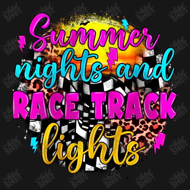 Summer Nights And Race Track Lights Flannel Shirt by JahusDesignShop | Artistshot